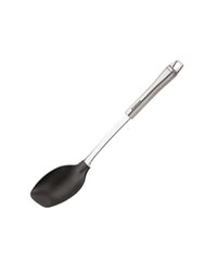 Ложка сервировочная для риса сталь нерж.,пластик ,L=34,5см