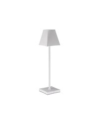 Лампа настольная «Этэре» LED алюмин. D=13,H=38см белый