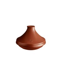 Тажин с крышкой (индукция) керамика 2л D=24,5,H=19,6см коричнев.