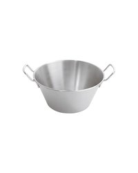 Миска 2 ручки сталь нерж. 12,8л D=36,H=18,5см