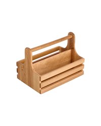 Подставка для мельниц для специй бук ,H=18,L=24,5,B=16,5см св. дерево