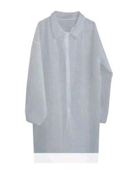 Халат нетканый 10 на липучках, одноразовый (XL) (х10/100)