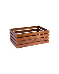 Ящик для подачи GN 1/1 акация ,H=20,L=55,5,B=35см коричнев.