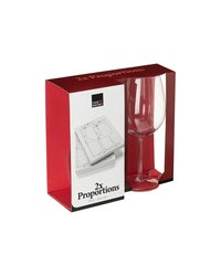 Бокал для вина «Пропоршнс» набор[2шт] стекло 0,73л D=72,H=235мм прозр.