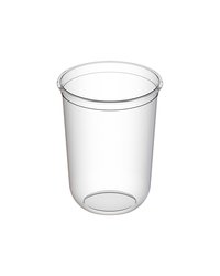 Стакан Bubble cup/шейкер U-образное дно глянец ПП 1030ГП, 90мм цвет Прозрачный 375мл ОЗЛП/ВЗЛП (х20/480)