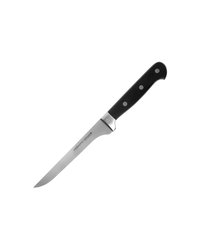Нож для обвалки мяса «Проотель» сталь нерж.,пластик ,L=285/155,B=15мм черный,металлич.