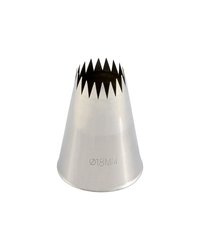 Насадка кондитерская «Открытая звезда» сталь нерж. D=35/18,H=50мм