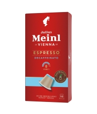 Кофе капсулы Julius Meinl системы Nespresso Espresso Decaffeinato *10 шт.