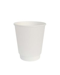Стакан бумажный 2сл. DW12, 300/355мл цвет Белый Для горячих напитков (х25/500)