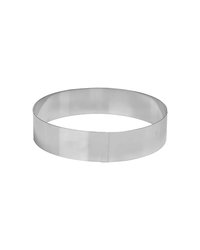 Кольцо кондитерское сталь нерж. D=240,H=45мм металлич. арт. 04144688