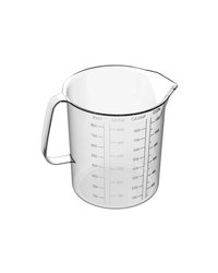 Стакан мерный с ручкой полистирол 1л D=12,H=16см прозр.