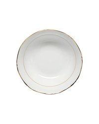 Салатник «Афродита» фарфор 250мл D=140,H=45мм белый,золотой