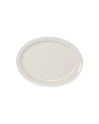 Блюдо «Америка» овальное фарфор ,H=55,L=350,B=255мм белый
