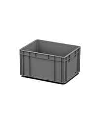 Ящик для продуктов сплошной (от -10 до +60°C) полипроп. 21л ,H=22,L=40,B=30см серый