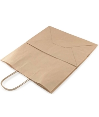 Крафт пакет 320×200×370 мм с кручеными ручками