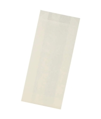 Жиростойкий белый V-пакет для шаурмы 90+40×220 мм