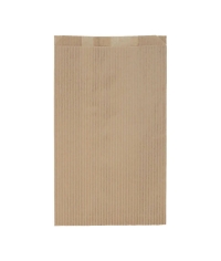 Крафтовый бумажный V-пакет ПОЛОСКА 200+100×350 мм