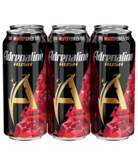 Энергетический напиток Adrenaline Red Energy Ягодная энергия 449 мл ж/б