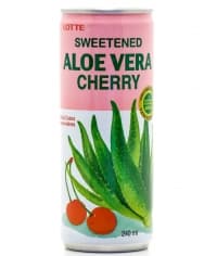 Lotte Aloe Vera Cherry Вишня 240 мл ж/б