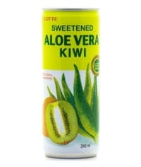 Алоэ Вера киви Aloe Vera Lotte Kiwi 240 мл ж/б