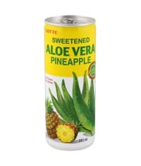 Lotte Aloe Vera Cherry Ананас 240 мл ж/б