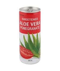 Lotte Aloe Vera Pomegranate Алоэ Вера Гранат 240 мл ж/б