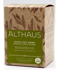 Чай зеленый Althaus SENCHA SAKU SHIMA Сенча Саку Шима 15 х 2 г