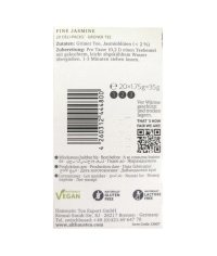 Чай зеленый Althaus Fine JASMINЕ Deli Packs Жасминовый 20 саше ×1,75 г