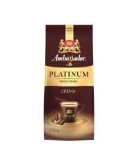 Кофе в зернах Ambassador Platinum Crema 200 г