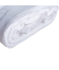 Полотно вафельное 100 г/м² Белое шириной 40 см рулон