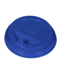 Крышка Атлас с клапаном Синяя d=80