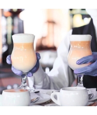 Перчатки AVIORA неопудренные нитрил Сиреневые р. L 100 шт.