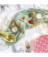 Свеча чайная литая в гильзе 4 часа горения