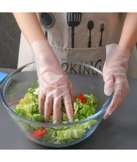 Перчатки Aviora одноразовые TPE Прозрачные размер XL 100 шт.