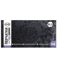 Перчатки Aviora одноразовые TPE Прозрачные размер XL 100 шт.