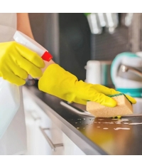 Перчатки Aviora 5 Звезд хозяйственные ЛАТЕКСНЫЕ желтые 1 пара размер XL