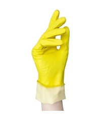 Перчатки Aviora 5 Звезд хозяйственные ЛАТЕКСНЫЕ желтые 1 пара размер L