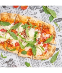 Оберточная бумага ГАЗЕТА ЧАО белая влагопрочная в листах 400×400 мм