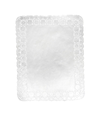 Салфетки бумажные ажурные 35×27 см Белые 250 л