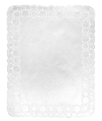 Салфетки бумажные ажурные 45×35 см Белые 250 л