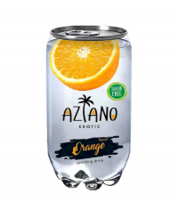 Газированный напиток Aziano Апельсин 350 мл п/б