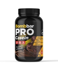 Сухая казеиновая смесь BOMBBAR Pro Casein Шоколадный милкшейк для спортивного питания 900 г