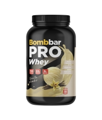 Сухая протеиновая смесь BOMBBAR Whey Protein Pro Ванильно-сливочный пломбир для спортивного питания 900 г