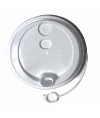 Крышка с колпачком на поводке FLIP-TOP Белая d=80