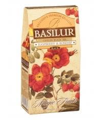 Чай черный Basilur листовой Raspberry & Rosehip 100г