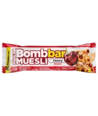 BOMBbar Батончик мюсли Вишня 45 г