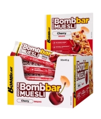 BOMBbar Батончик мюсли Вишня 45 г