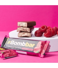 Батончик BOMBbar глазированный Малиновый сорбет 40 г