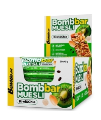 BOMBbar Батончик мюсли Киви Чиа 45 г