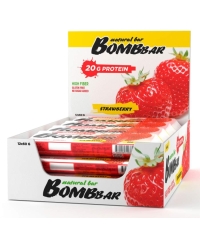 BOMBbar Батончик мюсли КЛУБНИКА 45 г